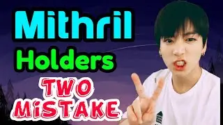 Mithril Holders Two mistake! ||  Mithril Price Prediction & Analysis! MITH Today News