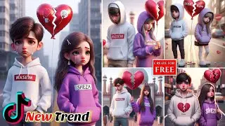 How to Create Couples Break-Up ai images💔 breakup photo editing | bing ai image generator | Ai