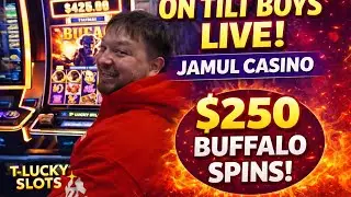 🔥 ON TILT BOYS SHOW LOVE AT MY HOME CASINO! BIG BUFFALO BONUS | JAMUL LIVE