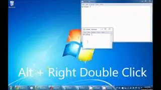 AltDrag Demonstration Windows