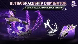 Ultra Spaceship Dominator | New Skywing & Arrival Animation | Garena Free Fire Pakistan