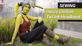 How I made HERA SYNDULLA's Twi'lek Headband!