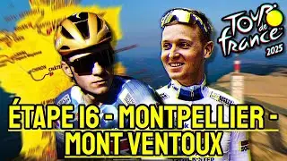 TOUR DE FRANCE 2025 - Étape 16 - Montpellier - Mont Ventoux