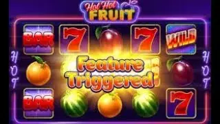 12 Free Spins! on Hot Hot Fruit  _Great Session! HOLLYWOODBETS