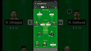 CSK vs LKN dream 11 team only for head to head #ipl2022 #cskvslkn