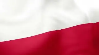POLAND - Waving Flag Loop 4K