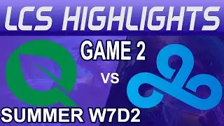 FLY vs C9 Game 2 Highlights | LCS Summer W7D2 2024 | FlyQuest vs Cloud9 by Onivia