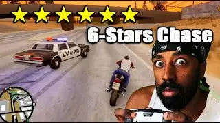 6 Stars Chase in GTA San Andreas ( Las Venturas ) by Xzit