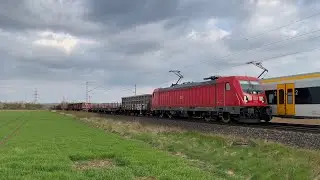DB Cargo AG 187 081 mit gemischtem G&uuml;terzug