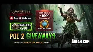 🏆Congrats to the Winners of the FREE PoE 2 Currency Giveaway on Dec 15-22, 2025  | AOEAH.COM