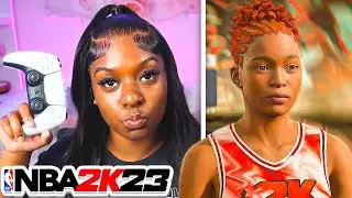 NBA 2K23 WNBA MyCAREER #1 | The CREATION of MAKIA FULTON!!
