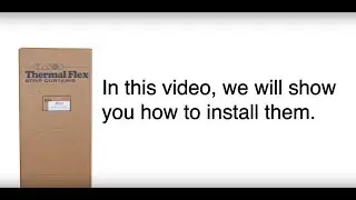 How To Install PVC Strip Door Coolroom and Freezer Curtains