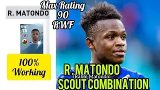 Rabbi Matondo Scout Combinambination | Highest Rated Silver Ball RWF | 100% Working | PES Malayalam