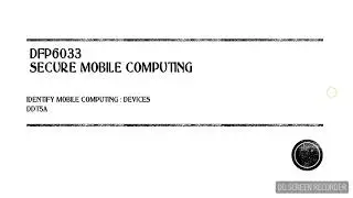 DEVICES MOBILE COMPUTING ?