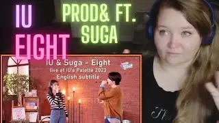 FIRST Reaction EVER to IU 🤯 & SUGA - EIGHT