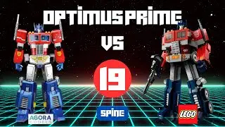 Building Optimus Prime Ep. 19: Constructing the Spinal Column + Remote Control | Agora Models v LEGO
