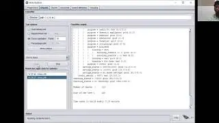 How to construct a decision tree and using cross validation in weka tool