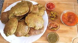 How to make Bathua Puri | Bathua Puri Recipe | Tasty & Healthy Winter Recipe | Masala Puri Recipe
