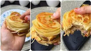 Dubai Viral Smash Paratha Burger Recipe | The Ultimate Crispy Paratha Buns with Patties 
