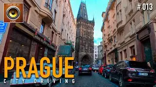 Driving in Prague - Tour through the center of the city 🎹 Czech Republic 4K HDR 60fps