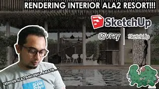 Tutorial Sketchup - Rendering Interior with Vray