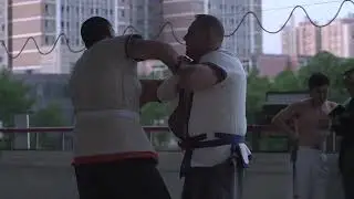 NEW YORK SHUAI JIAO - MARIO SPARRING WITH SHIFU LI (DA GUAR) 2015