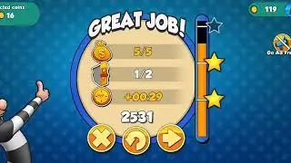 robbery Bob 2 level 6 up amazing gameplay, 😇😇😇😇😇