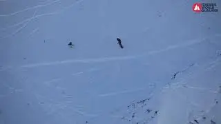 Winning Run Snowboard Men Hugo Serra (FRA) | Verbier Freeride Week by Dynastar FWQ 2* Day 1