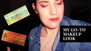 Life's a Beach & Life's a Peach W7 Review | My GO-TO Makeup Look | DaiLil Things