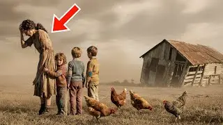 La vedova fu abbandonata in un ranch con cinque galline e tre figli ma ciò che fece cambiò tutto