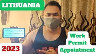 How to take Lithuania Work Permit Appointment in October 2023? #yourvisamate #youtube #lithuania
