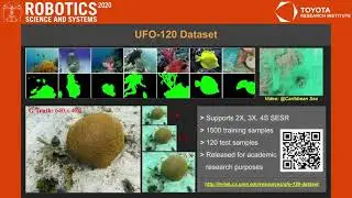 RSS 2020, Spotlight Talk 18: Simultaneous Enhancement and Super-Resolution of Underwater Imagery ...