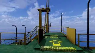 VR Offshore Spar Rig By Enda McCormack