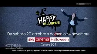 Sky Cinema Halloween HD Italy Advert 2018 #1 Happy Halloween