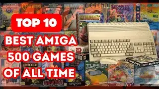 10 Best Amiga 500 Games of All Time | Best Commodore Amiga Classics 🕹️✨