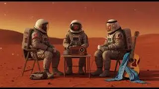 Astronaut Blues on Mars &ndash; 3  Tuareg Desert Vibes in Space | Futuristic Chill Music