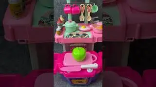 Satisfying with Unboxing & Review Miniature Kitchen Set Toys Cooking Video | ASMR Videos no music