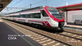 Cercanías de Madrid, 4K. Estaciones de Las Matas y de Pinto. 2022