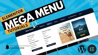 Elementor Mega Menu Tutorial Bangla | এলিমেন্টর দিয়ে প্রফেশনাল মেগা মেনু তৈরি করুন (Step by Step)