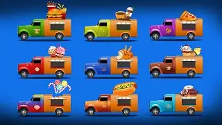 Food Trucks | Learn Name Of Food Trucks | Food And Its Trucks Names
