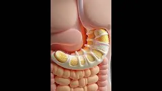 How Banana and Milk Break Down Inside Your Stomach | 3D Digestive View