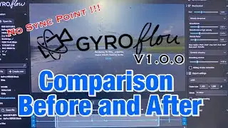 No need Sync Point???? gyroflow v1.0.0