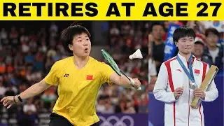 Chinese Badminton star He Bingjiao retires after Paris Olympics silver | Sports Today