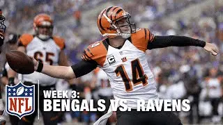Andy Dalton Scrambles Up the Middle for a 7-Yard TD | Bengals vs. Ravens | NFL