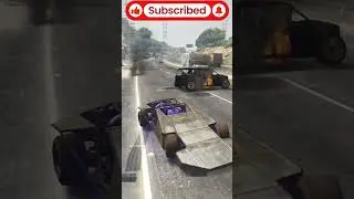 GTA 5 Car Crash Chaos 🚗💥 | Crazy Driving Accident - 39 GTA 5 Stunt #gta #policechase #gtaonline