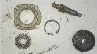 angle grainter bearing change 