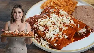 Everyone&rsquo;s Favorite Authentic ENCHILADAS ROJAS | Red Enchiladas
