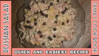 RUSSIAN SALAD|FAMA'S COOK BOOK|