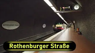 U-Bahn Station Rothenburger Stra&szlig;e - Nuremberg 🇩🇪 - Walkthrough 🚶