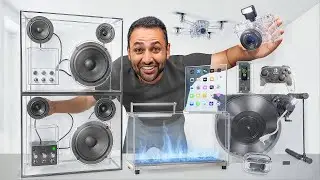 I spent $10,000 on the craziest TRANSPARENT Tech